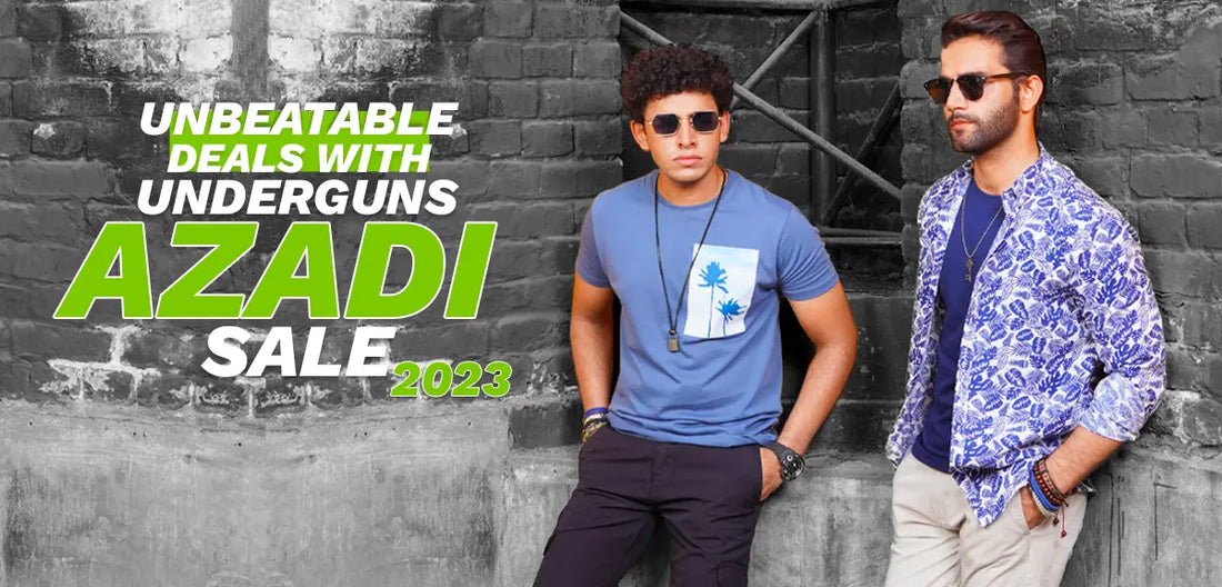 Rejoice Unbeatable Deals with Under Guns Azadi Sale 2023