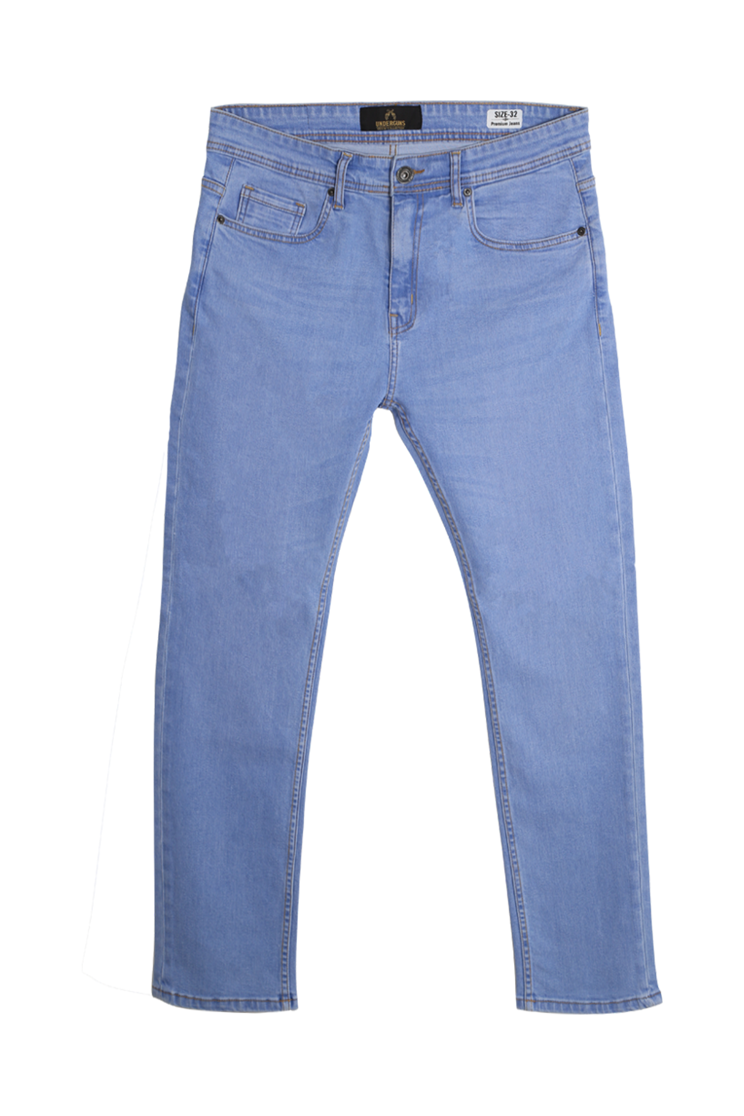 Rex Denim | Sharp Sky-blue Slim Fit Long-lasting Denim Jeans – Under Guns
